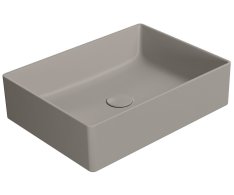 Gsi Kube X Keramické Umyvadlo Na Desku, 50x37cm, Tortora Mat