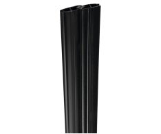 Polysan Set Magnetických Těsnění 45°pro Sklo 6/6mm, 2000mm, černá (2ks)