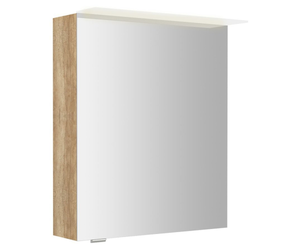 Sapho Linex Galerka S Led Osvětlením, 60x70x15cm, Levá/pravá, Dub Alabama