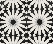 Retro dlažba Elios Deco Anthology Etnic A B&W 20x20
