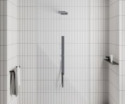Gsi Keramická Sprchová Vanička, Obdélník 120x80x2cm, černá Mat