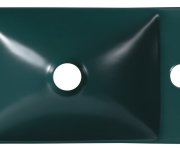 Sapho Margitha Keramické Umývátko 38x22cm, Otvor Pro Baterii Vpravo, Petrolejová