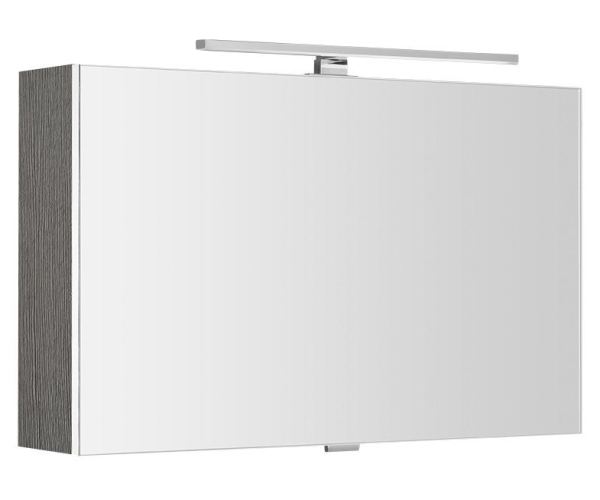 Sapho Cloe Galerka S Led Osvětlením 80x50x18cm, Dub Stříbrný
