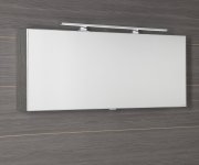 Sapho Cloe Galerka S Led Osvětlením 120x50x18cm, Dub Stříbrný