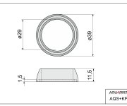 Náhradní Krytka Na Kartuše Pro Baterie Dakb10202 AQS+KPP-6