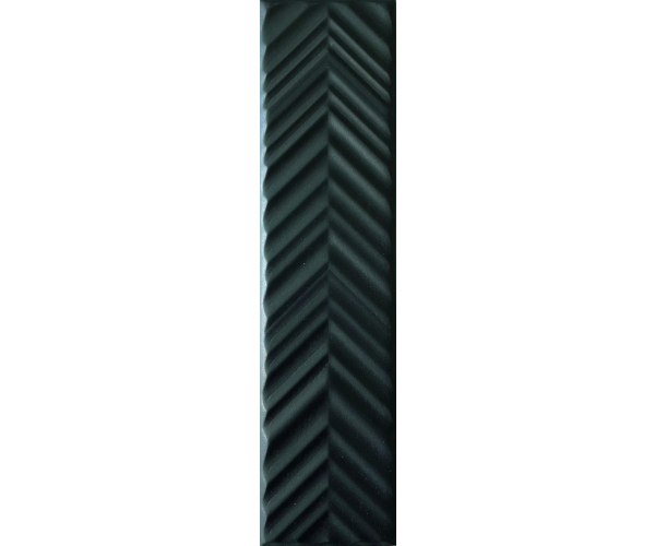 Obklad Elios Dust Ink chevron 5x20 - antracitová