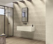 Obklad jako dřevo APE Raw Lattice Toasted 30X90 Rett. - béžová
