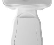 Kerasan Retro Wc Kombi Mísa 38,5x72cm, Spodní Odpad, Bílá