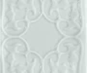 Vzorovaný dekor Aleluia Urban Atelier Decor Glam Artico 10x10 - šedá