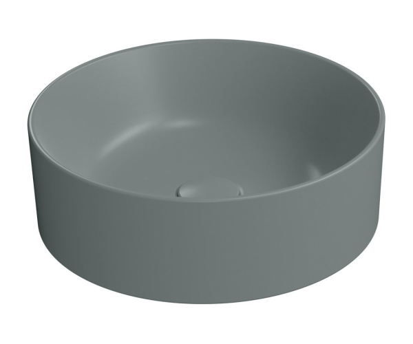 Gsi Kube X Keramické Umyvadlo Na Desku, Průměr 40cm, Agave Mat
