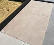 2cm dlažba jako beton Deceram Outdoor DOG Youth 60x120 Rett. - béžová (skladem)