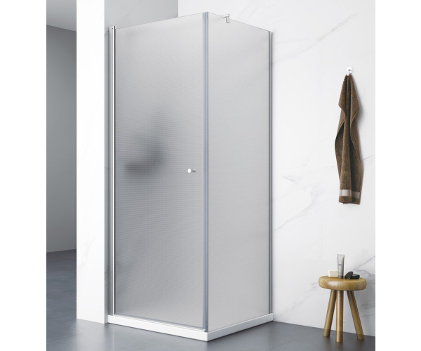 Aqualine Pilot čtvercový Sprchový Kout 800x800 Mm, Sklo Brick