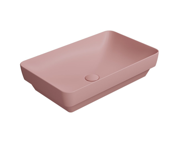 Gsi Pura Keramické Umyvadlo Na Desku 60x38cm, Blush Mat