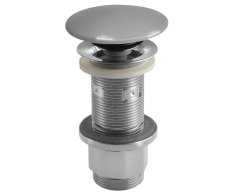 Sapho Umyvadlová Výpust 5/4“, Click-clack, Betonová Zátka, 10-80mm, šedá Pololesk