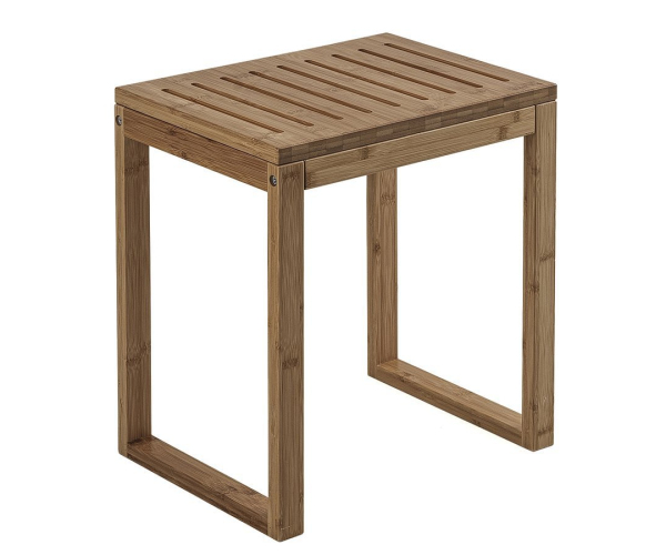 Gedy Himalaya Koupelnová Stolička,  39,5x44,3x29,5cm, Bambus