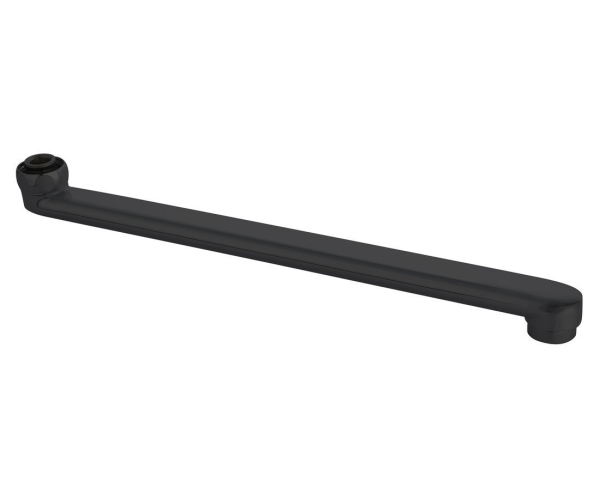 Aqualine Výtokové Ramínko K baterii, 220mm, Ploché, černá Mat