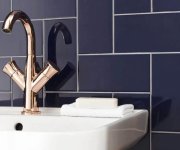 Obklad Deceram Hello Lux Blue 7,5x15 - modrá (skladem)