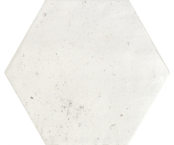 Dlažba jako cihla APE Mars Hexagon White 13,9x16 - bílá
