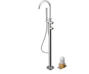 Sapho Ultramix Tělo Vanové Baterie S Připojením Do Podlahy, Chrom