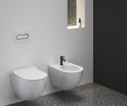 Bidet Uni Chrome - Bidet Uni Chrome, závěsný, bílá X01517