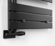 Bruckner Wicher Připojovací Sada Termostatická Pro Středové Připojení 50mm, černá Mat