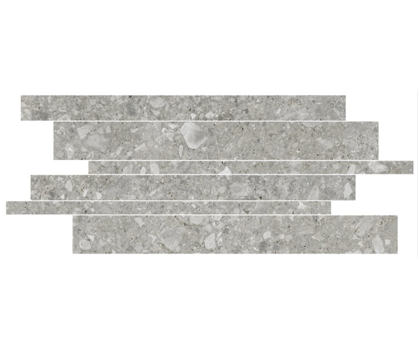 Dlažba jako terrazzo Colorker Loseta Native Grey 28,8 x 59,5 Matt. - šedá