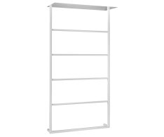Sapho Ska Nástěnný Sušák Ručníků S Policí 604x1184x252mm, Bílá Mat