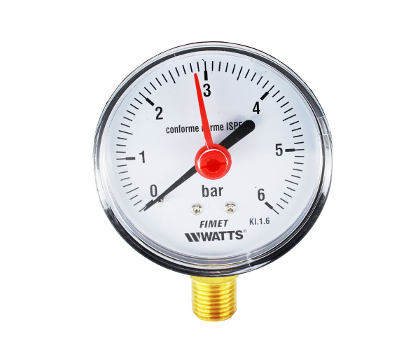 Klum Tlakoměr 63 Mm, 0 - 6bar, Spodní Vývod 1/4"
