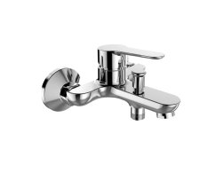 Mereo Vanová Nástěnná Baterie, Zuna, 100 Mm, Bez Příslušenství, Chrom