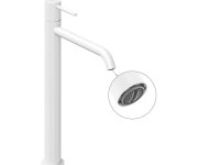 Umyvadlová stojánková baterie Espirit BeCool ES 015.01 - ES 015.11WV Umyvadlová stojánková baterie BeCool 340 mm bez výpusti, White Velvet X070405