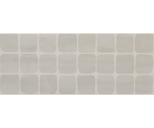 Vzorovaný dekor Ape Arts Pop Grey 20x50 - šedá