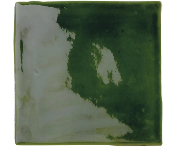 Retro obklad Cevica Provenza (Craquelé) Verde Vic 13x13 - zelená
