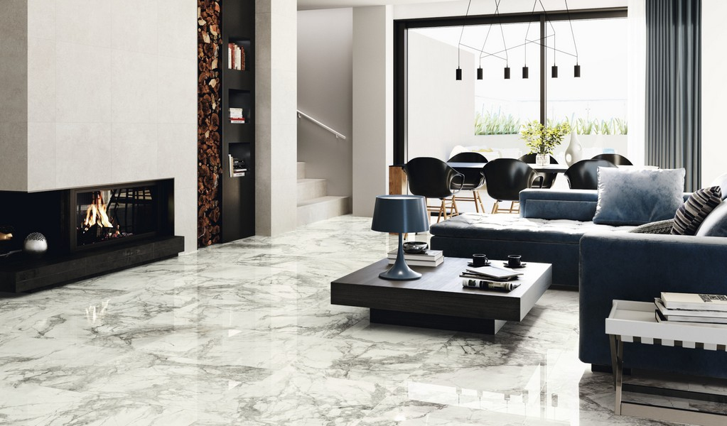 Realizace WABI SABI 120x120 APE BIANCO AMB 35