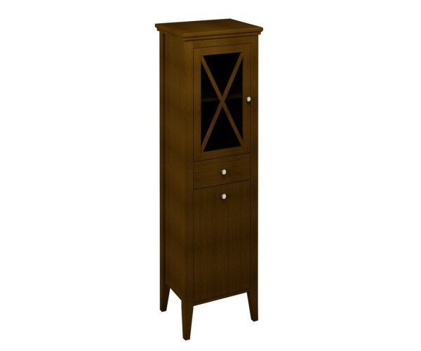 Sapho Cross Skříňka Vysoká S Prádelním Košem 49x170x39cm, Levá, Buk
