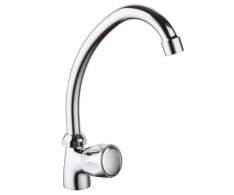 Aqualine Stojánkový Ventil 1/2", Otočná Hubice, Chrom