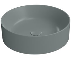 Gsi Kube X Keramické Umyvadlo Na Desku, Průměr 45cm, Agave Mat