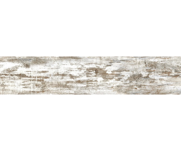 Dlažba jako dřevo Deceram PAM Legno Bianco Wood 15x90 Rett. - bílá (skladem)