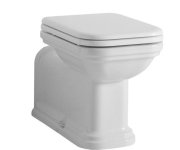 Kerasan Waldorf Wc Mísa Stojící, 37x65cm, Spodní/zadní Odpad, Bílá