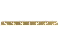 Polysan Klaver Nerezový Rošt 844mm, Zlato Mat