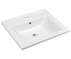 Aqualine Zuno 55 Keramické Umyvadlo Nábytkové 55x45cm, Bílá