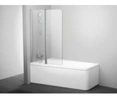 Vanová zástěna 10CVS2 - 10CVS2 100 L, satin+transparent