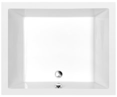Polysan Deep Hluboká Sprchová Vanička, Obdélník 110x90x26cm, Bílá