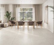 Dlažba jako mramor Azuvi Alleghe Cream 90x90 Mat. Rett. - béžová