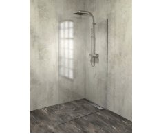 Polysan Architex Sada Pro Uchycení Skla, Podlaha-stěna, Max. š. 1200mm, černá Mat