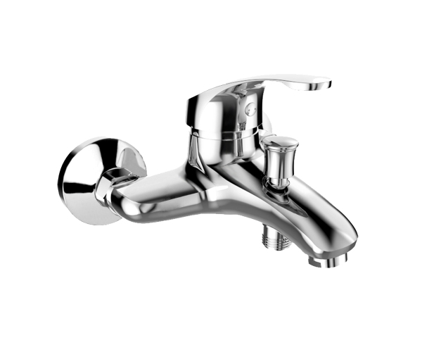 Mereo Vanová Nástěnná Baterie, Sonáta, 100 Mm, Bez Příslušenství, Chrom