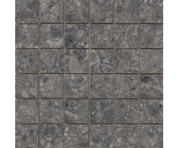 Mozaika jako kámen Cifre Reload Anthracite Mosaico 30X30 Matt. - antracitová