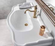 Sapho Vienna Stojánková Umyvadlová Baterie S Výpustí, Bronz