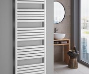 Bruckner Grunt Otopné Těleso Rovné 500x1330 Mm, Středové Připojení, Bílá