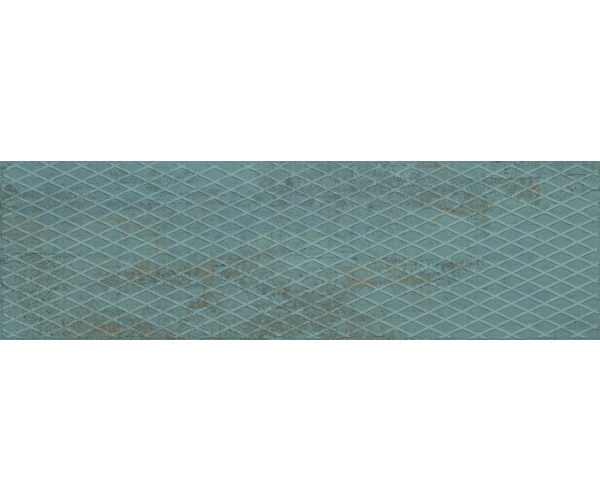 Dekor Aparici Metallic Green Plate 30x100 Nat. Rett.