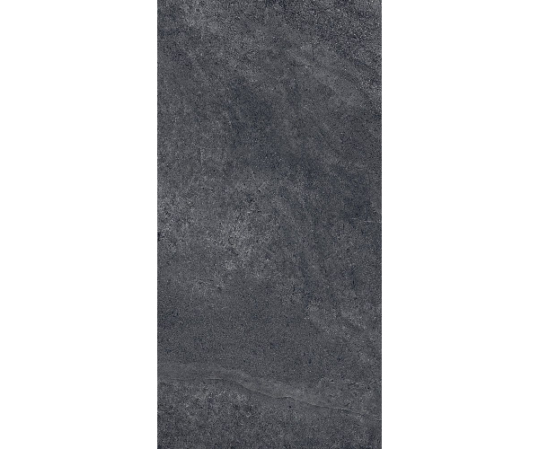 Dlažba jako kámen Sant Agostino Bergstone Black 60x120 Nat. Rett. - antracitová